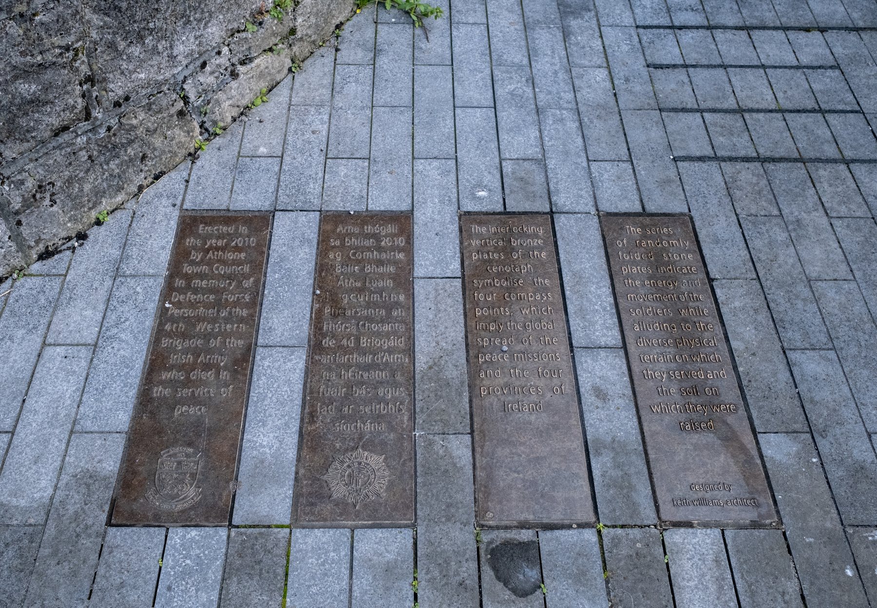 Athlone War Memorial, view 2