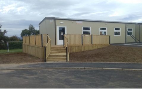 Temporary Accommodation at Monaleen National School Temporary Accommodation at Monaleen National School